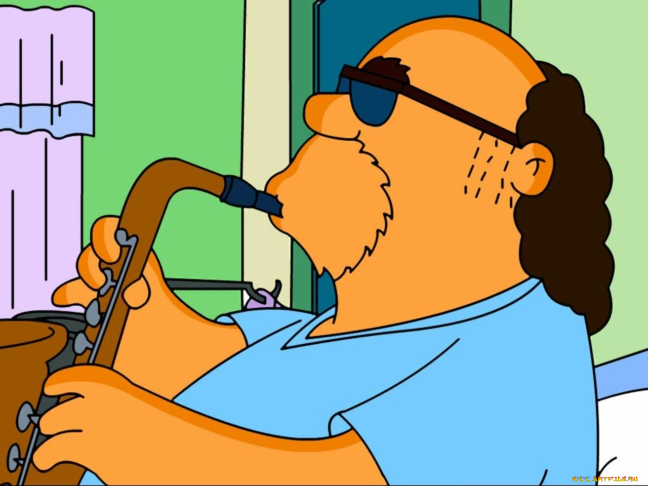 , the, simpsons